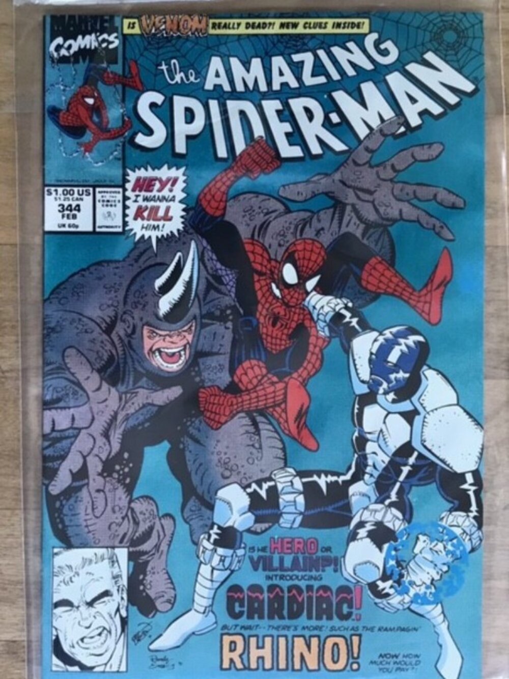 Marvel Comics The Amazing Spiderman 344 (1991)